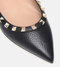 Valentino Garavani Valentino Garavani Rockstud leather ballet flats