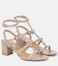 Valentino Garavani Valentino Garavani Rockstud leather sandals - Valentino Garavani Valentino Garavani Rockstud 皮革凉鞋
