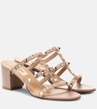 Valentino Garavani Valentino Garavani Rockstud leather sandals - Valentino Garavani Valentino Garavani Rockstud 皮革凉鞋