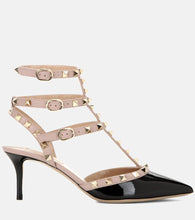 Valentino Garavani Valentino Garavani Rockstud patent leather pumps