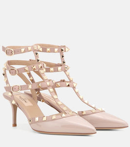 Valentino Garavani Valentino Garavani Rockstud patent leather pumps