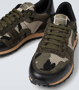 Valentino Garavani Valentino Garavani knitted Rockrunner sneakers