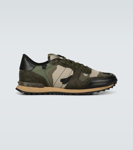 Valentino Garavani Valentino Garavani knitted Rockrunner sneakers