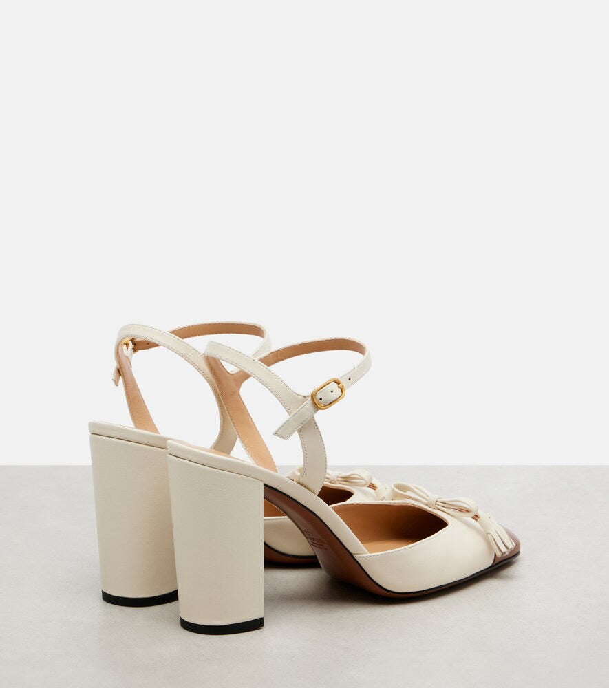 Valentino Garavani Valet Du Roi leather pumps