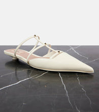 Valentino Garavani Wispy Rockstud leather mules