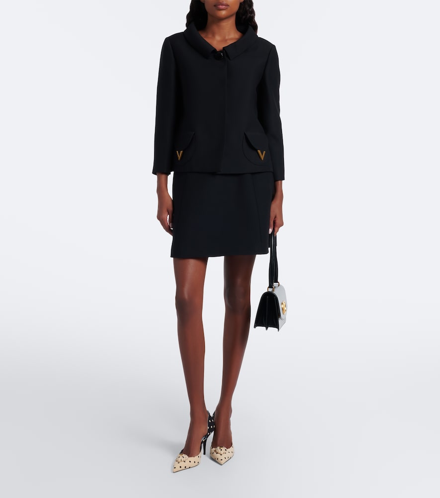 Black Valentino Garavani Coeur Royal polka-dot pumps - Mid Heel Pumps