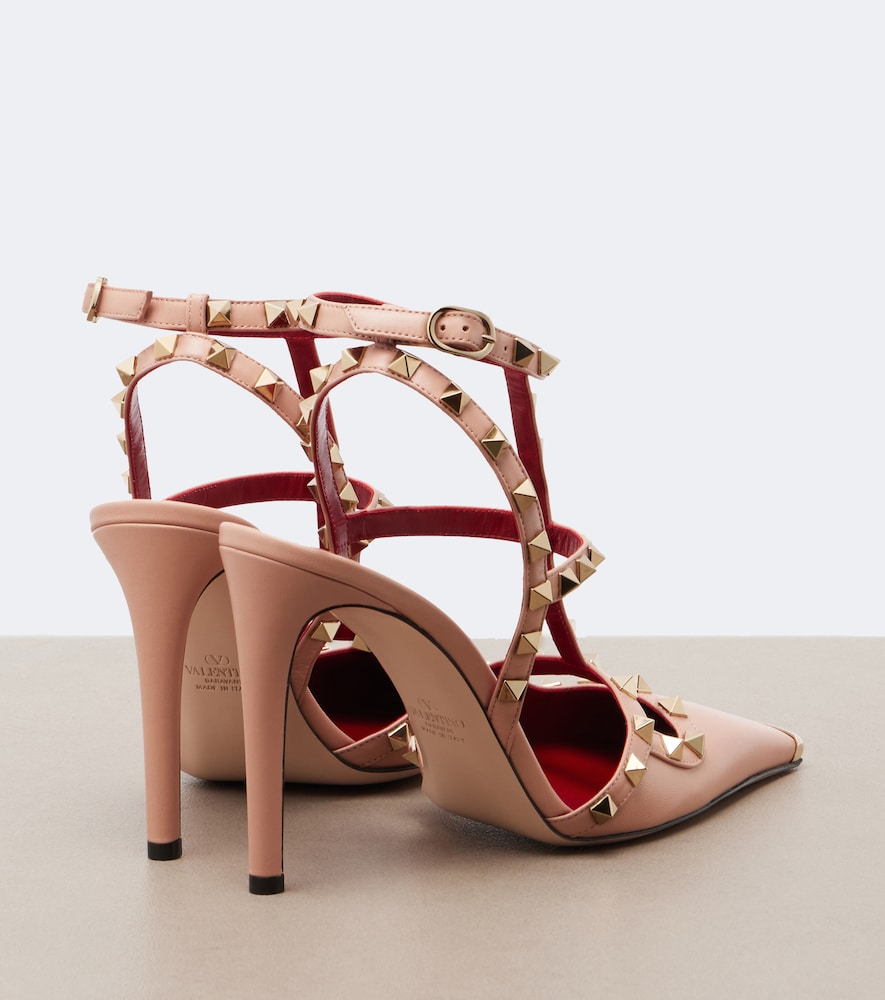 Valentino Garavani Rockstud leather pumps in Pink - High-Heel Pumps