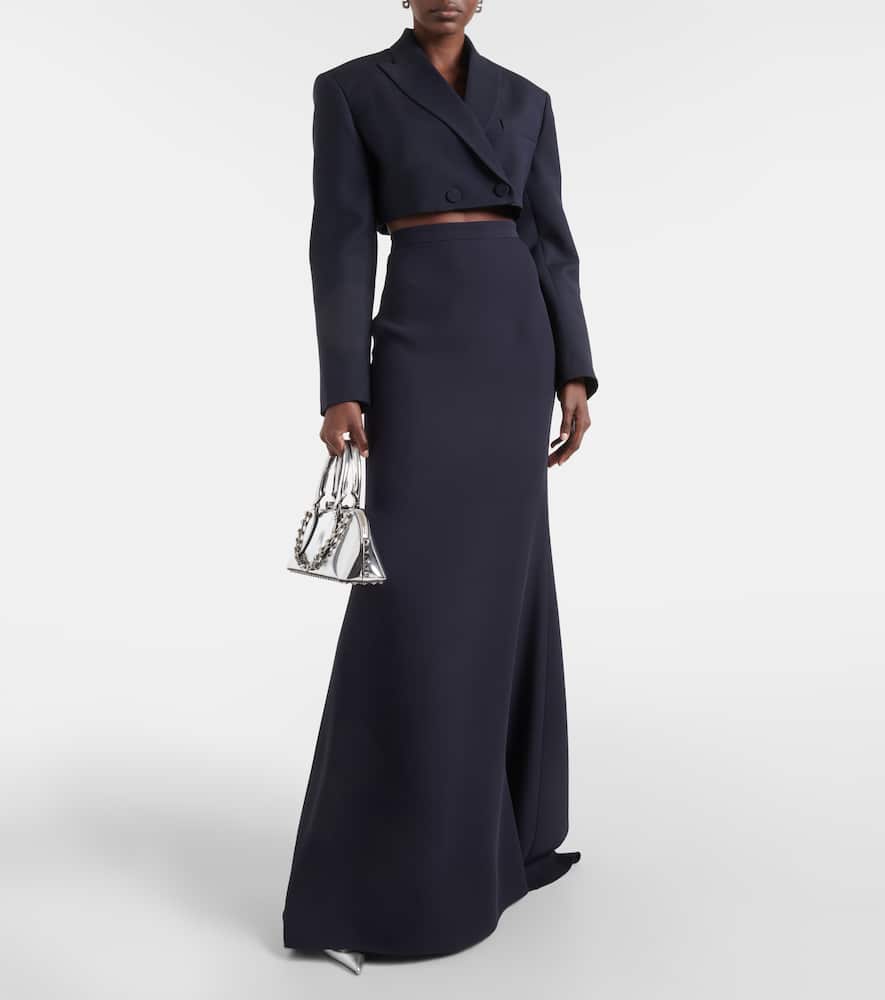 Valentino Giacca  Couture cropped blazer