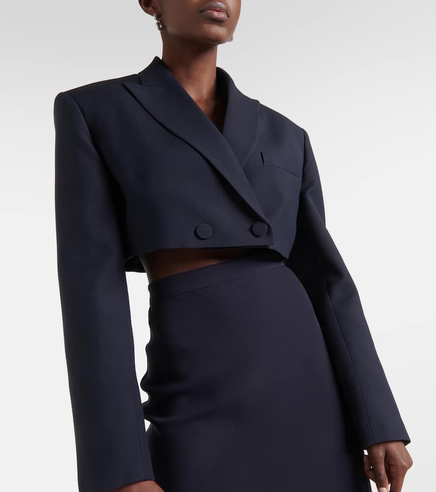 Valentino Giacca  Couture cropped blazer