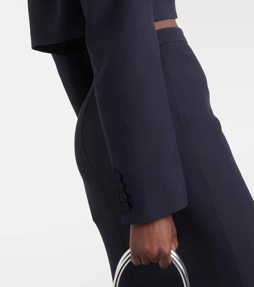 Valentino Giacca  Couture cropped blazer