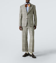 Valentino Houndstooth virgin wool blazer