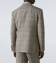 Valentino Houndstooth virgin wool blazer