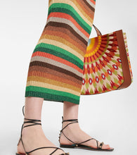 Valentino Lurex√Ç¬Æ striped midi dress