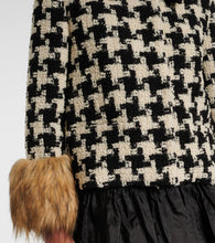 Valentino Macro Pied De Poule tweed jacket