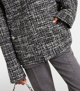 Valentino Mossi m√É¬©lange tweed jacket