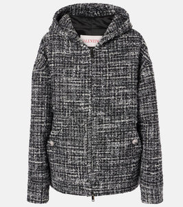 Valentino Mossi m√É¬©lange tweed jacket