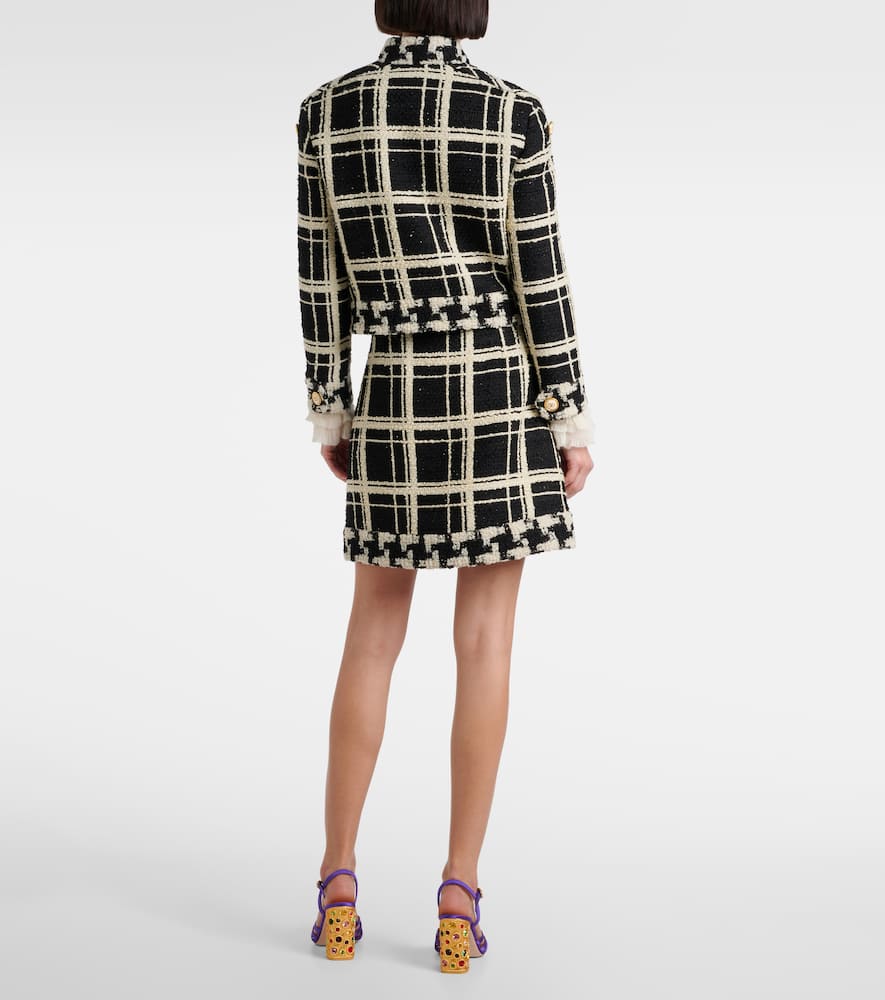 Valentino Mossi wool-blend tweed jacket