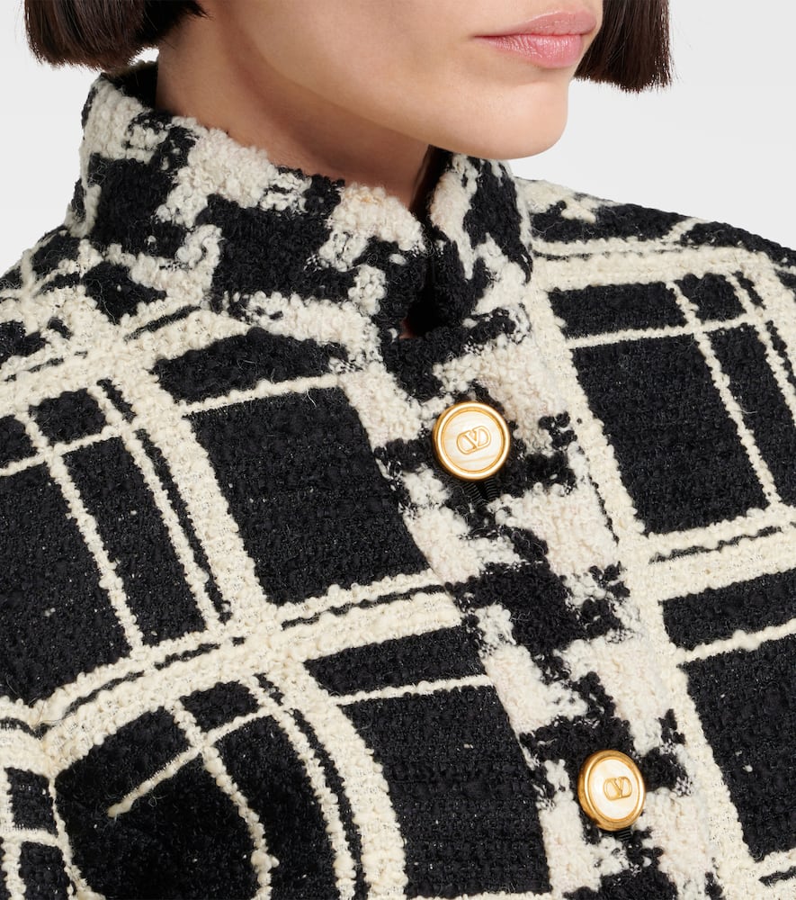 Valentino Mossi wool-blend tweed jacket