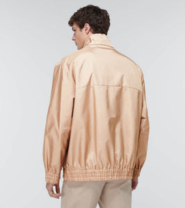 Valentino Oversized satin jacket