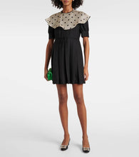 Valentino Polka dot silk minidress