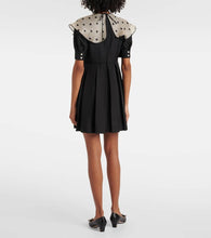Valentino Polka dot silk minidress