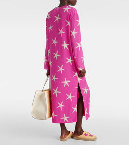 Valentino Printed silk kaftan