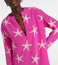 Valentino Printed silk kaftan