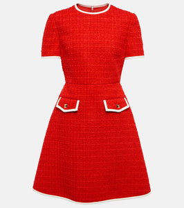 Valentino Rockstud boucl√É¬© minidress