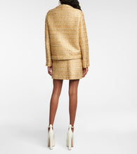 Valentino Sequined metallic tweed jacket