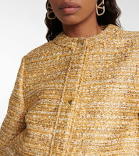 Valentino Sequined metallic tweed jacket