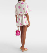 Valentino Starfish cotton poplin minidress