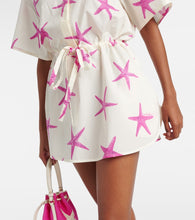 Valentino Starfish cotton poplin minidress