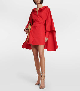 Valentino Tailored cotton minidress