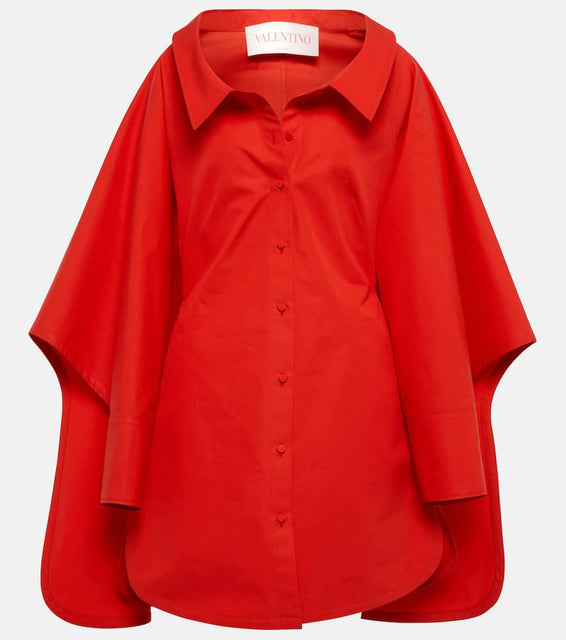 Valentino Tailored cotton minidress