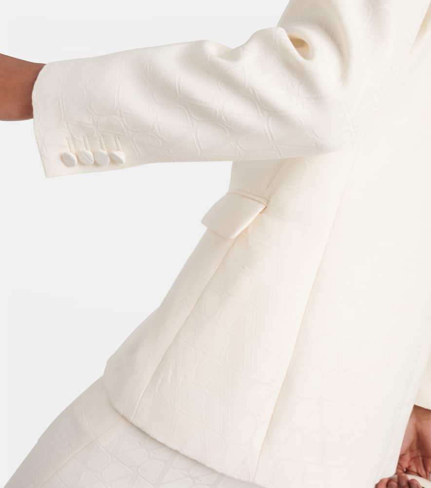 Valentino Toile Iconographe  Couture blazer