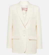 Valentino Toile Iconographe Cr√É¬™pe Couture blazer