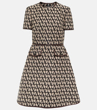 Valentino Toile Iconographe jacquard minidress