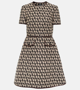 Valentino Toile Iconographe jacquard minidress