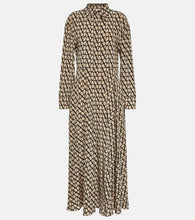 Valentino Toile Iconographe silk maxi dress