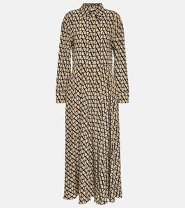 Valentino Toile Iconographe silk maxi dress