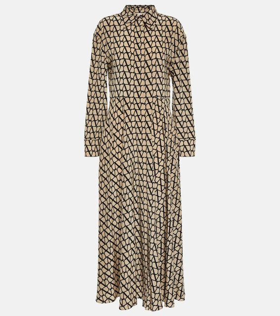 Valentino Toile Iconographe silk maxi dress