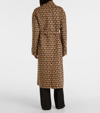 Valentino Toile Iconographe wool and silk coat