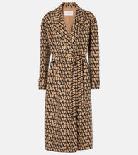 Valentino Toile Iconographe wool and silk coat - Valentino Toile Iconographe 羊毛真丝外套