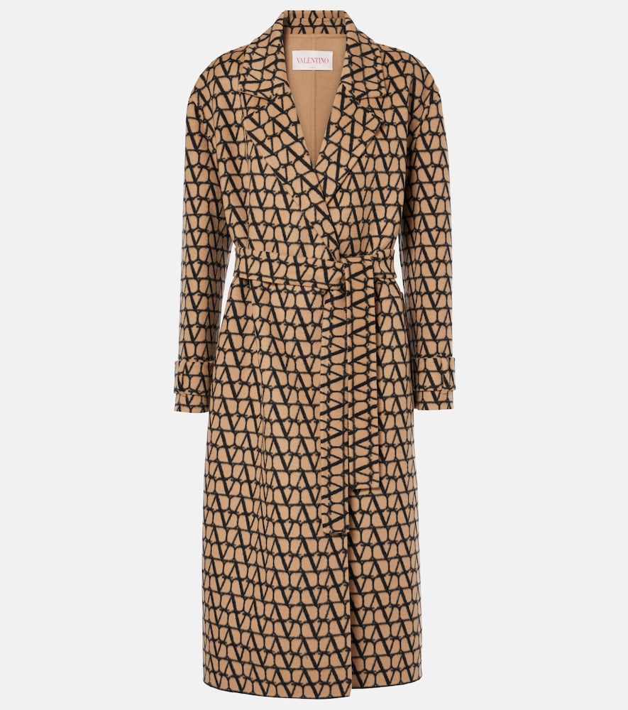 Valentino Toile Iconographe wool and silk coat - Valentino Toile Iconographe 羊毛真丝外套