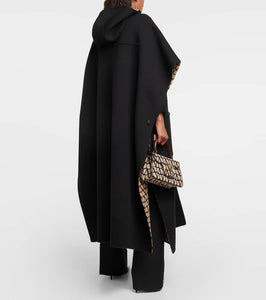 Valentino Toile Iconographe wool cape