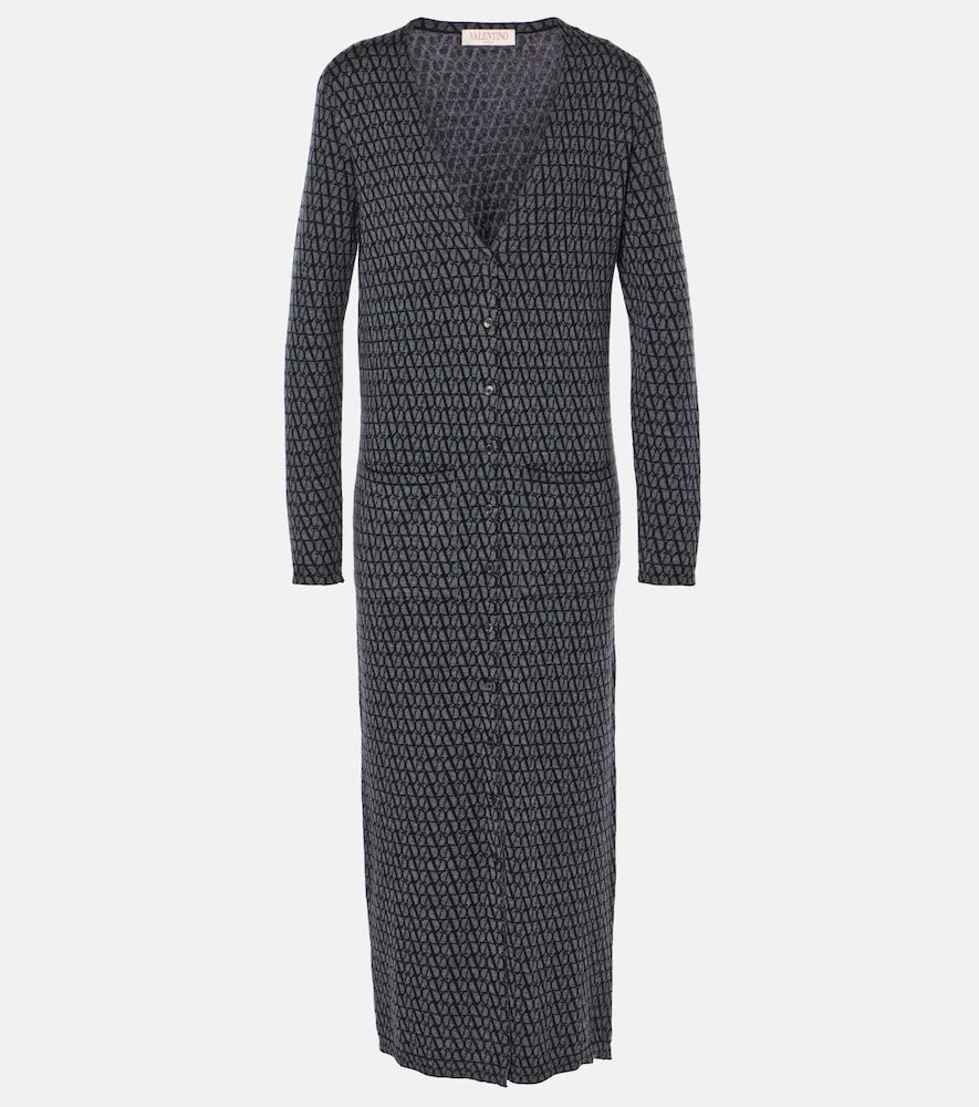 Valentino Toile Iconographe wool maxi dress. Valentino Toile Iconographe 羊毛长裙