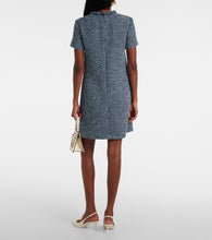 Valentino Tweed denim minidress