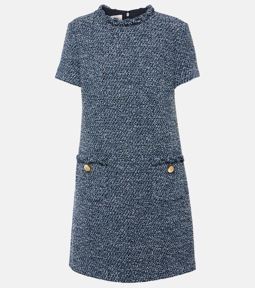 Valentino Tweed denim minidress. Valentino 斜纹软呢牛仔迷你裙