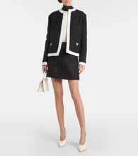 Valentino Tweed lam√É¬© jacket