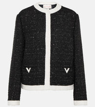 Valentino Tweed lam√É¬© jacket